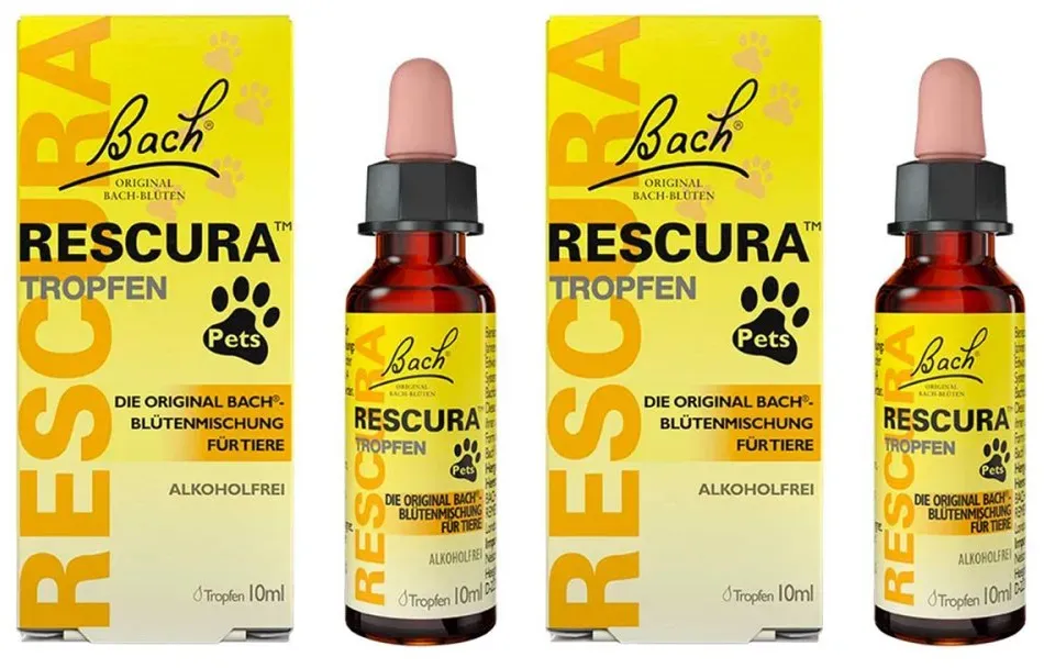 Bachblüten Original Rescura Pets Tropfen alkoholfrei