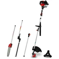 Eberth Motorsense Freischneider Rasentrimmer Multitool 4in1 Benzin, Tragegurt Inkl.,