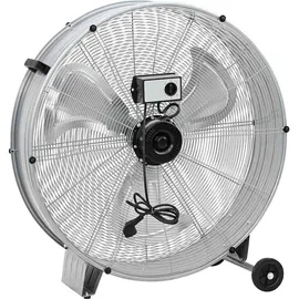 vidaXL Trommelventilator 77 cm Standventilator Silber