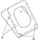 Villeroy & Boch Architectura WC-Sitz SlimSeat mit Absenkautomatik, abnehmbarer Premium-Toilettendeckel 42845634-0 silberfarben