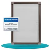 APANA Insektenschutz Fenster 130 x 150 cm braun