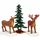 Lemax Mr. & Mrs. Moose Weihnachtsdorf Figur 0,13 m x 0,42 m x 0,84 m mehrfarbig