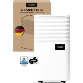 Comedes Luftentfeuchter Comedes Demecto 12 bis 25m2, 12 Liter/Tag - Weiß
