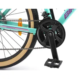 Bikestar Mountainbike 26 Zoll RH 16 cm Unisex mint/türkis