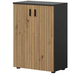inn.furn Livia Badkommode 60 x 81 x 30 cm Beige/Grau