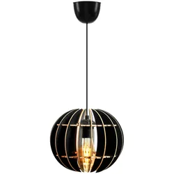 WellHome Deckenlampe 60cm in Schwarzem Design Esfera