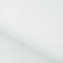 Netzgewebe "Mesh", weiß