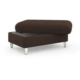 sit&more Hocker Marano mit Stauraum 102 x 43 x 67 cm Braun
