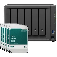 Synology DS1525+ NAS System 5-Bay TB inkl. 5x TB