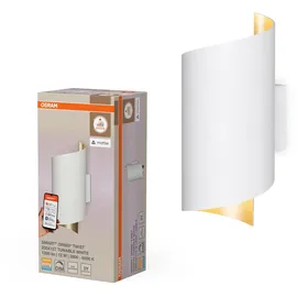 Osram SMART+ Matter Wall Twist Wandleuchte 1 St. Weiß