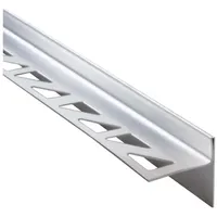 Dalsys Gefällekeil Dusche, Gefälleprofil 200cm, Höhe 10mm, Rechts Silber