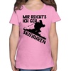 Shirtracer T-Shirt Mir reicht's ich geh Skifahren Kinder Sport Kleidung rosa 104 (3/4 Jahre)