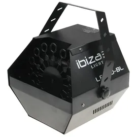 Ibiza LBM10-BL Seifenblasenmaschine Schwarz