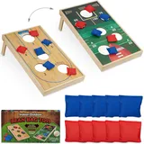 Relaxdays Cornhole 11-tlg.