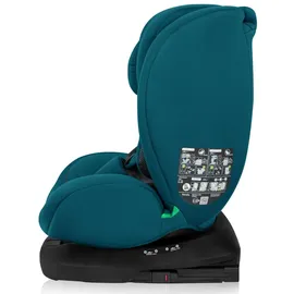 lionelo Bastiaan i-Size Kindersitz ab Geburt 0-36 kg Isofix Top Tether 360 Grad drehbar Rückwärts Vorwärts Seitenschutz 5-Punkt-Sicherheitsgurte Dri-Seat (Blau Indigo)