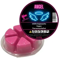 WonderWax Duftwachs WonderWax® Duftwachs Kreis 6 pcs Neon (Angel), Duftrichtung: Angel