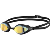 Arena Airspeed Mirror Anti Beschlag Unisex Wettkampf Schwimmbrille für Erwachsene, Schwimmbrille mit Breiten Gläsern, UV-Schutz, 3 Austauschbaren Nasenstegen, Air-Seals Dichtungen