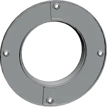 WOLF-Garten Rosette DN100 zweiteilig, weiß, aus PP