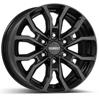 Dezent KC 6,5 x 16 6 x 130 ET54 Schwarz