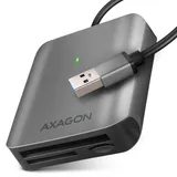 AXAGON CRE-S3 Externer Kartenleser & lun SD/microSD/CF, UHS-II Unterstützung, SUPERSPEED USB-A 3.2 Gen 1, 3-slot