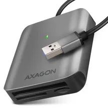 AXAGON CRE-S3 Externer Kartenleser & lun SD/microSD/CF, UHS-II Unterstützung, SUPERSPEED USB-A 3.2 Gen 1, 3-slot