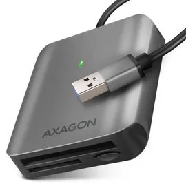 AXAGON CRE-S3 Externer Kartenleser & lun SD/microSD/CF, UHS-II Unterstützung, SUPERSPEED USB-A 3.2 Gen 1, 3-slot