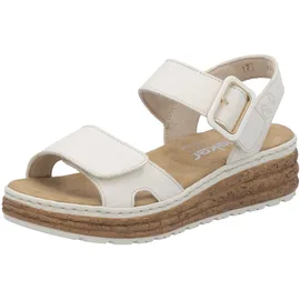 Rieker Plateausandale Damen Beige 38