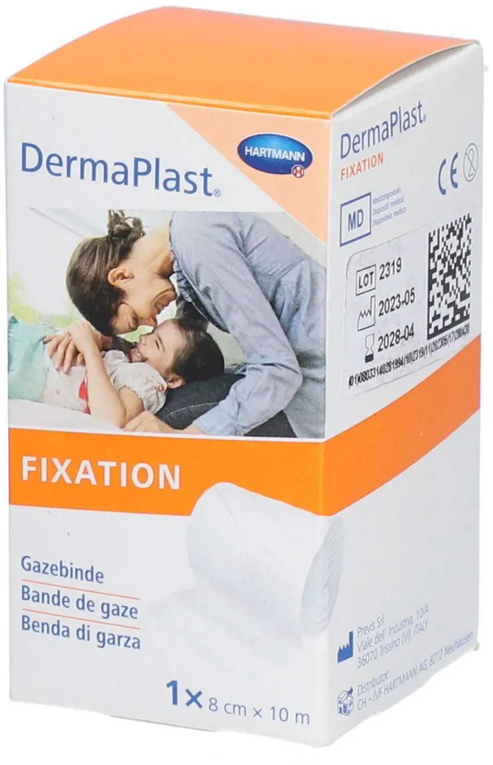 Hartmann Dermaplast® Mullband 8 cm x 10 m