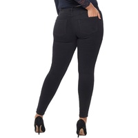 Only Carmakoma Carthunder Push Up Reg Skinny Jeans Noos, Noir (Black Black), W34 (Herstellergröße: 44