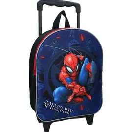 SpiderMan Vadobag Rucksack 3D Spider-Man Great Escapes auch als Trolley ziehbar Black One Size - Schwarz