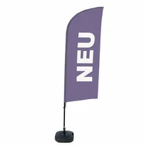 Showdown Displays Beachflag Neu li deutsch