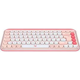 Logitech POP Icon Keys US Rosa / Offwhite