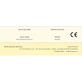 Newgarden LED Lichterkette Jute 8 m Weiß