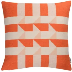 Røros Tweed - KVAM Kissen, 50 x 50 cm, orange