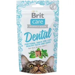 Brit Care Cat Snack - Katzen-Snack 50g Dental