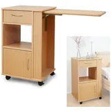 Divit Regal Nachttisch mit Tischplatte NT2 Betttisch