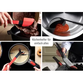 WOLL Cook it Kochlöffel grau B:6 cm H:1,5 cm Kunststoff Silikon