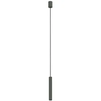 Licht-Erlebnisse Pendelleuchte ROJA Grau Metall 1x GU10 R35 bis