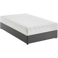 Atlantic Home Collection Boxbett "BELINA", grau (anthrazit), B:100cm L:200cm,