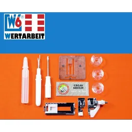 W6 Wertarbeit Freiarm-Nähmaschine N 1235/61 weiß