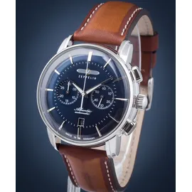 Zeppelin Atlantic Chronograph Edelstahl 42 mm 42-123