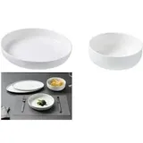 Ritzenhoff & Breker Pastaschale SKAGEN, 175 mm aus Porzellan, spülmaschinenfest, Durchmesser: 175 mm, Schüssel + Schale