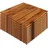Mojawo Akazien Holzfliese mehrfarbig 30 x 30 cm 11 St.
