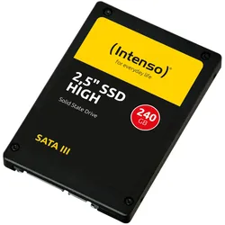Intenso High Performance SSD 240GB 2.5 Zoll SATA Interne Solid-State-Drive
