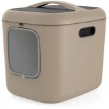 Rotho Biala XL Katzenklo beige aus Kunststoff