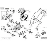 Bosch Ersatzteile für EasyRotak 36-550 Akku Rasenmäher