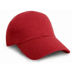 Result Heavy Cotton Drill Pro Style Cap - red - onesize