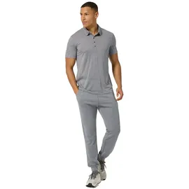 super.natural Herren Bio J Polo T-Shirt (Größe M, grau)