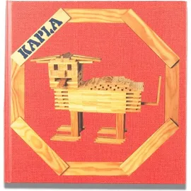Kapla Buch Nr. 1 Tiere und verschiedene Konstruktionen (rot)