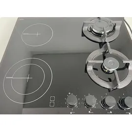 GASLINE GB850-FIB + Hybrid Gas-Elektro Kochfeld 60 cm